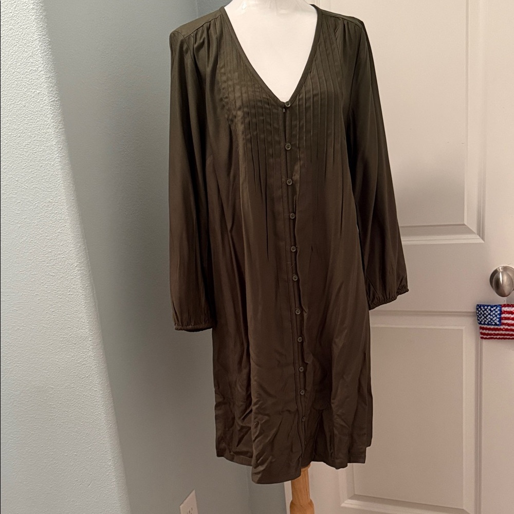 Old Navy Olive Green Dress